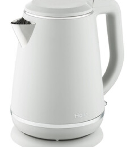 Чайник электрический Haier HK-502 1.5л. 3000Вт серый корпус: нерж.сталь/пластик (TD0029960RU)