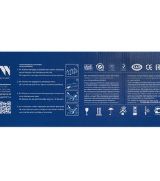 Картридж лазерный NVPrint совместимый NV-055H Голубой (БЕЗ ЧИПА) для Canon i-Sensys MF742Cdw/MF744Cdw/MF746Cx/LBP663Cdw/LBP664Cx (5900k)