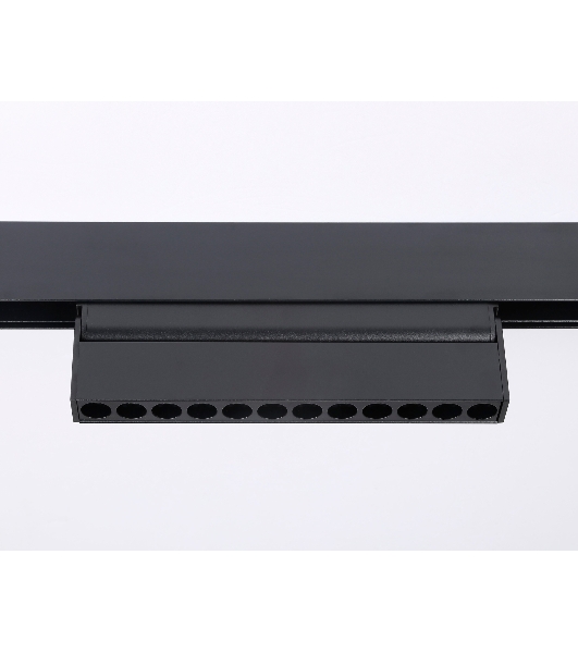 Светильник трековый светодиодный GL4048 BK черный IP20 12W 4200K 48V 24° 223*22*105