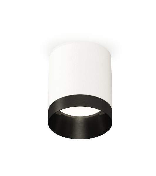 Светильник Ambrella Light XS6301021 SWH/PBK белый песок/черный полированный MR16 GU5.3 (C6301, N6131)