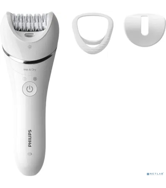Эпилятор Philips Series 8000 BRE700/01 Цвет: белый (требуется адаптер)