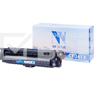 Картридж лазерный NVPrint совместимый НР CF361X Cyan для LJ Color M552/M553 (9500k)