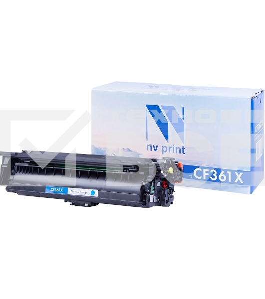 Картридж лазерный NVPrint совместимый НР CF361X Cyan для LJ Color M552/M553 (9500k)