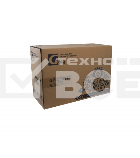 Картридж лазерный GalaPrint GP-CE401A голубой (6000 стр) для HP Color LaserJet Enterprise M551dn/M551n/M551xh