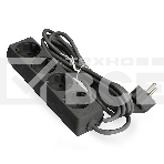 Удлинитель ExeGate ECE-4-5B (EX285816RUS), черный, 5 м, евровилка с заземлением, 4 евророзетки с заземлением, 2200 Вт, фото 1