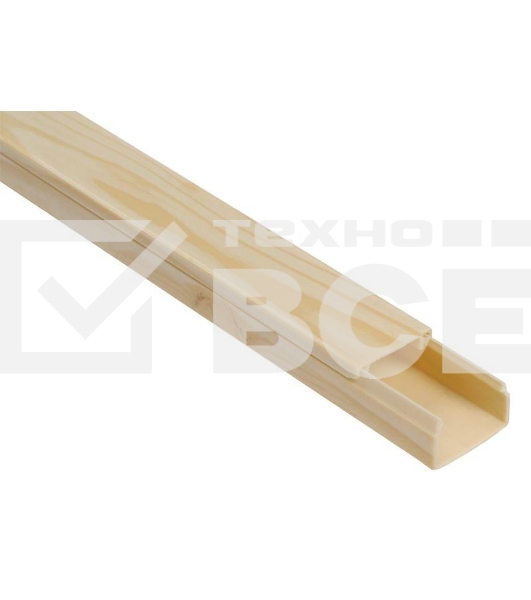 Кабель-канал 20х10 L2000 пластик ЭЛЕКОР сосна ИЭК CKK10-020-010-1-K34