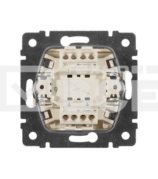 Механизм переключателя 1-кл. СП Valena проходн. на 2 напр. сл. кость Leg 774306