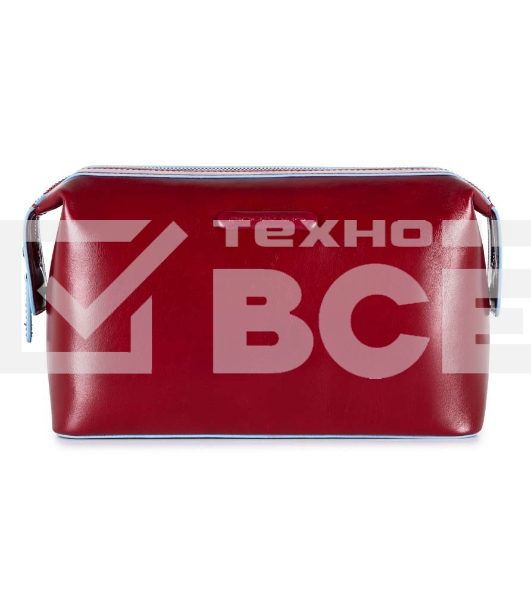 Косметичка Piquadro Blue Square BY3851B2/R красный натур.кожа