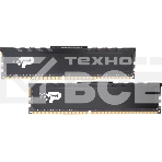 Оперативная память Patriot Signature, DDR4, 16GB (2x8 GB), 3200 MHz, CL22, радиатор, чёрный, фото6