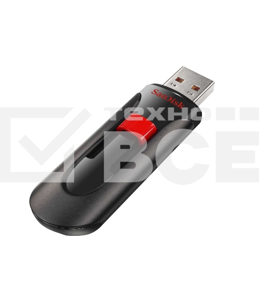 Флеш диск 256GB SanDisk CZ60 Cruzer Glide, USB 2.0, Black
