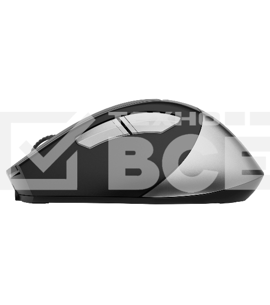 Мышь беспроводная A4Tech Fstyler FB35C серый/черный, 2000 dpi, радиоканал, Bluetooth, USB, кнопки - 6