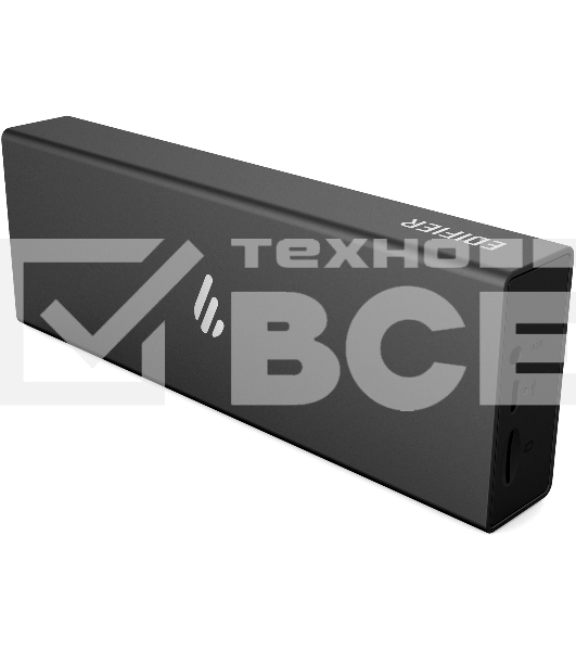 Портативная колонка Edifier MP120 1.0 серый мет./серый 8Вт