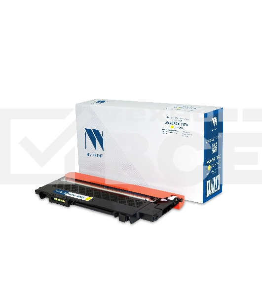 Картридж NVP совместимый NV-W2072X 117X Yellow для HP Color LJ 150/150A/150NW/178NW/179MFP (1300k) 