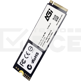 Накопитель SSD AGI AGI1T0G43AI818, 1Tb, PCIe 4.0 x4, M.2 2280, NVMe, R/W 4700/2800