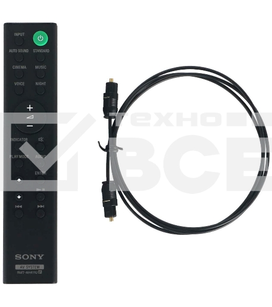 Саундбар Sony HT-S100F 2.0 120Вт черный