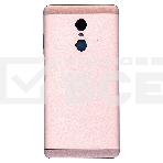 Задняя крышка для Xiaomi Redmi Note 4X розовая, фото2