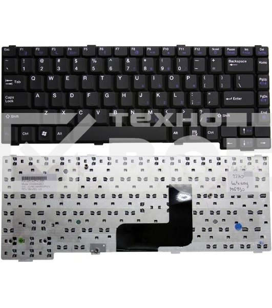 Клавиатура для ноутбука Gateway MX6930 MX6931 MX6951 MX6919 MX6920 MX6920h CX2700 M255 NX570 черная