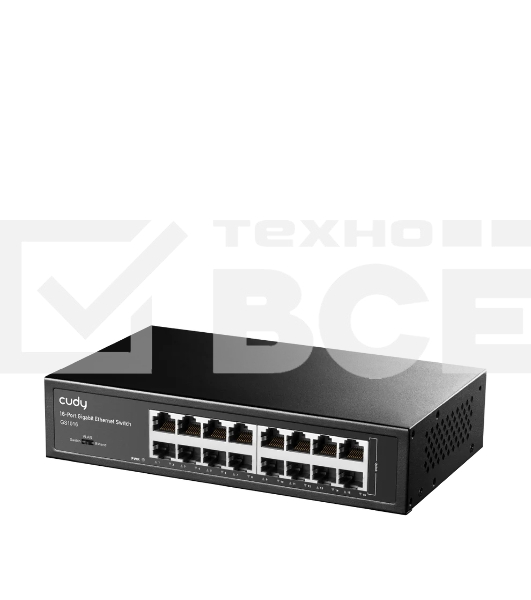 Коммутатор Cudy GS1016 (L2) 16x1Гбит/с неуправляемый