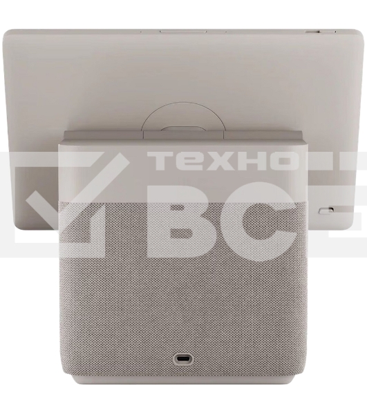 Умная колонка с дисплеем Яндекс Станция Дуо Макс, Zigbee, 60Вт, с голосовым ассистентом Алиса на YaGPT, бежевый