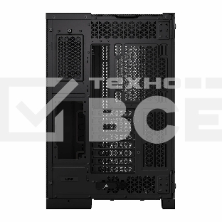 Корпус без блока питания Corsair 6500D Airflow, Midi-Tower, TG, no fan, 4xUSB-A 3.2, 1xUSB 3.2 Type-C, E-ATX, ATX, mATX, mITX Black