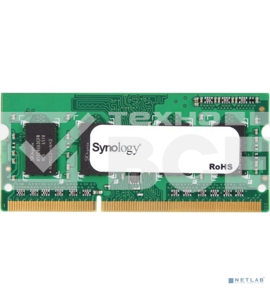 Оперативная память для СХД DDR3L 4GB SO D3NS1866L-4G SYNOLOGY, SO-DIMM