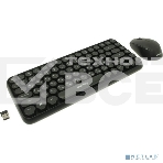 Комплект клавиатура+мышь Smartbuy 626376AG-K беспроводной, USB, 1000 DPI, чёрный, фото 1
