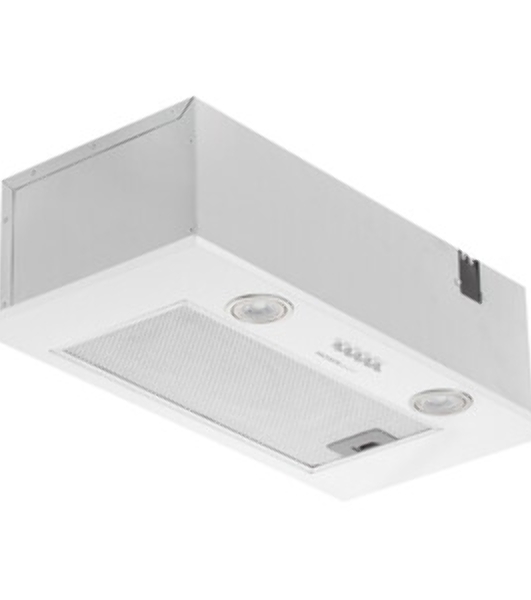 Вытяжка встраиваемая HOMSair Camelia Power 60 белый, 60 см, 850 куб. м/ч, 52 дБ
