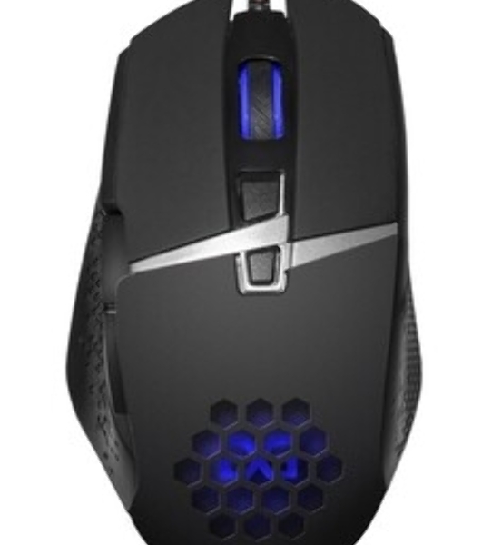 Мышь проводная ExeGate Gaming Standard Laser GML-14 черный, 4000 dpi, USB, кнопки - 8