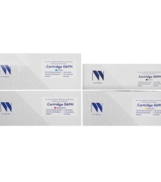 Картридж лазерный NVPrint совместимый NV-069H Голубой для Canon iSENSYS LBP673Cdw/MF750C/MF752Cdw/MF754Cdw (5500k)