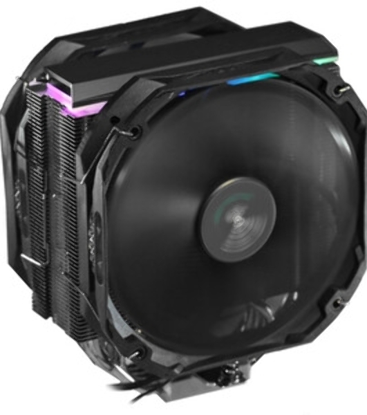 Кулер для процессора DEEPCOOL AS500 PLUS черный, 140 мм, алюминий/медь, 1200 об/мин, 29.2 дБ, 4 pin, 220 Вт, 164 мм