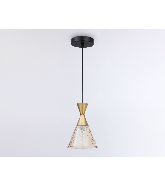 Светильник Ambrella light TR3173 BK/GD черный/золото E27 max 60W D155*1000