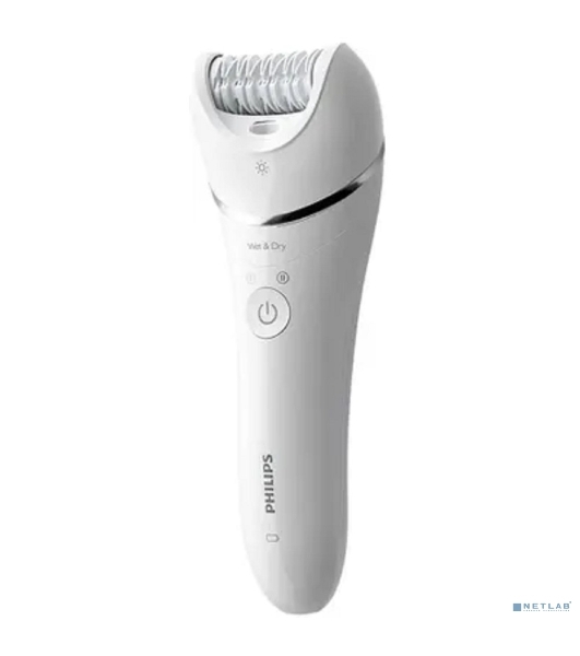 Эпилятор Philips Series 8000 BRE700/01 Цвет: белый (требуется адаптер)