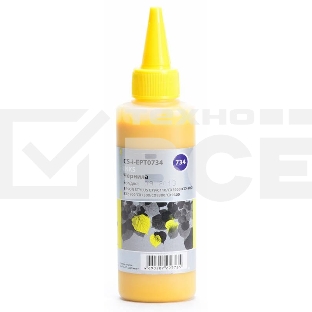 Чернила Cactus CS-I-EPT0734 желтый (100мл) Epson Stylus С79/C110/СХ3900/CX4900/CX5900