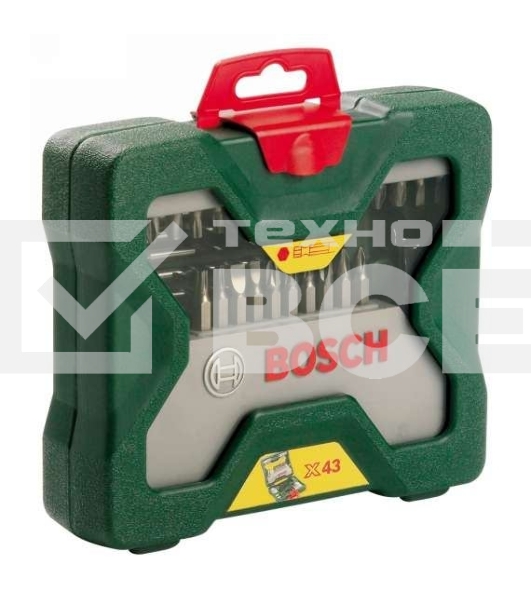 Набор бит и сверл Bosch X-line 43 (2607019613) (43пред.) для шуруповертов/дрелей