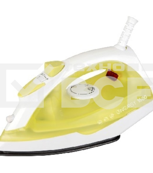 Утюг Energy EN-327 желтый 1600 Вт. (270052)