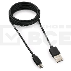 Кабель USB 2.0 Pro Гарнизон GCC-mUSB2-AMBM-1.8M, AM/microBM 5P, 1.8м, черный, пакет, фото3