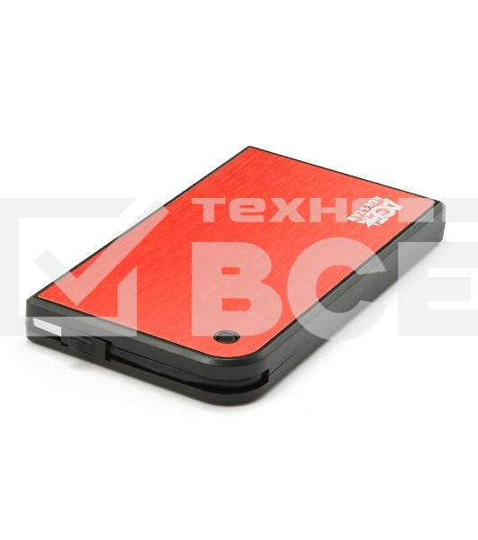 Внешний корпус для HDD AgeStar 3UB2A14 (красный) usb3.0 to 2,5' hdd SATA алюминий
