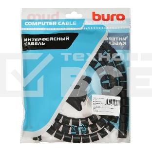 Кабельный органайзер Buro BHP CG155B Spiral Hose 15x1500mm Black