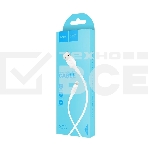 Кабель USB 2.0 hoco X25, AM/Lightning M, белый, 1м, фото 1