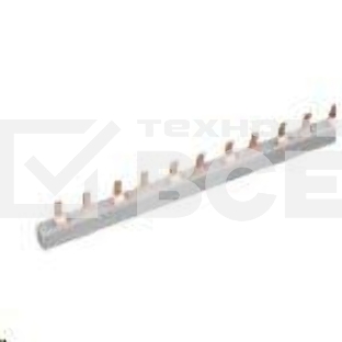 Шина соединительная типа PIN для 3-ф нагр. 100А 36х27мм EKF pin-03-100m
