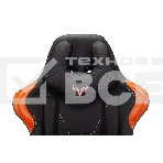 Кресло игровое Zombie VIKING 5 AERO черный/оранжевый искусственная кожа с подголов. крестовина пластик, фото5
