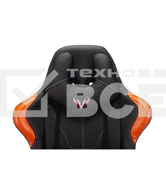 Кресло игровое Zombie VIKING 5 AERO черный/оранжевый искусственная кожа с подголов. крестовина пластик