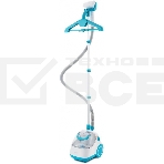 Отпариватель напольный Kitfort КТ-957 1500Вт белый/бирюзовый, фото2
