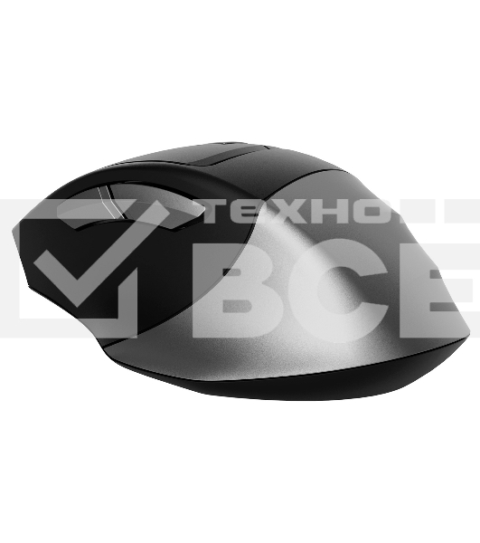 Мышь беспроводная A4Tech Fstyler FB35C серый/черный, 2000 dpi, радиоканал, Bluetooth, USB, кнопки - 6