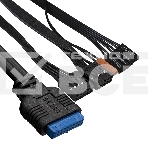 Компьютерный корпус Minitower ExeGate BAA-109U2-AAA450 (mATX, AAA450 8см, 2*USB+2*USB3.0, аудио, черный), фото4
