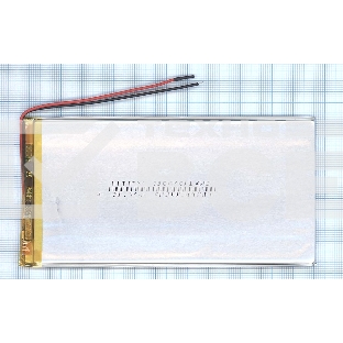 Аккумулятор Li-Pol (батарея) 3*70*140мм 2pin 3.7V/4000mAh