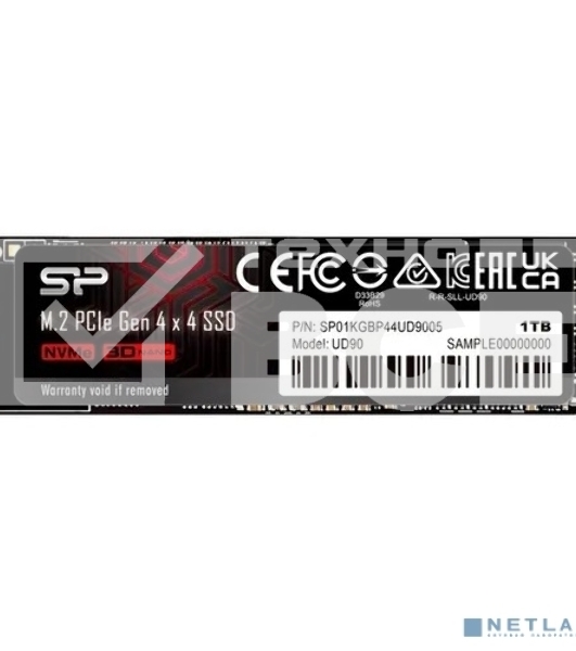 Накопитель SSD Silicon Power PCI-E 3.0 1Tb SP01KGBP44UD9005 M-Series UD80 M.2 2280