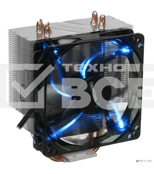 Кулер Deepcool GAMMAXX 400 BLUE BASIC серебристый 120мм алюминий+медь 1500rpm 30db 4-pin 130W 154мм