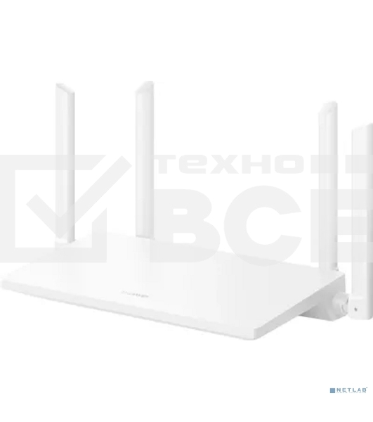 Роутер беспроводной Huawei WiFi AX2 WS7001-22 (53030ADX) AX1500 10/100/1000BASE-T белый