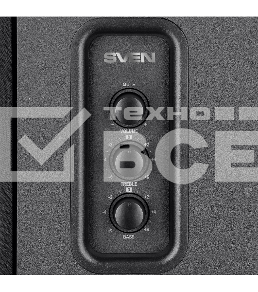 Колонки Sven АС SPS-830 2.0 черный 60Вт BT